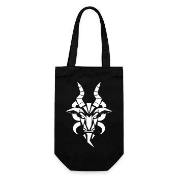 Capricorn Esoteric Tides Horoscope Superstition - Gift Bag for Bottles - black - Front