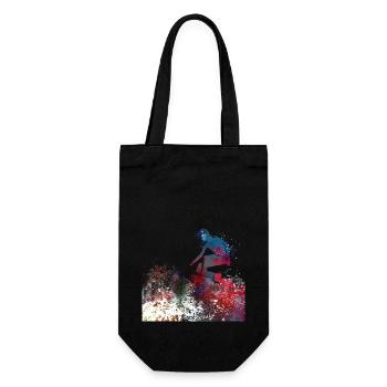 Surfer sport art #surfer #sport - Gift Bag for Bottles - black - Front