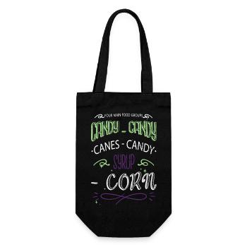 fairy tail beard gang beach holiday geek - Geschenkbeutel für Flaschen - Schwarz - Vorne