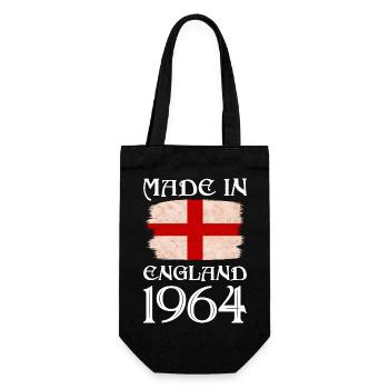 Made in England 1964 - St George's Day - English - Gift Bag for Bottles - black - Front