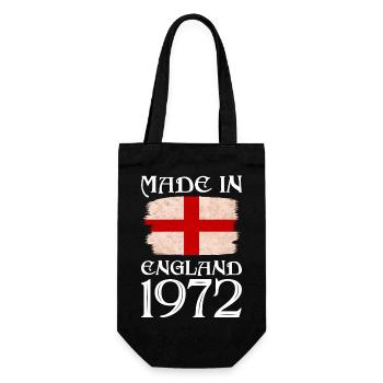 Made in England 1972 - St George's Day - English - Gift Bag for Bottles - black - Front
