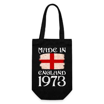 Made in England 1973 - St George's Day - English - Gift Bag for Bottles - black - Front