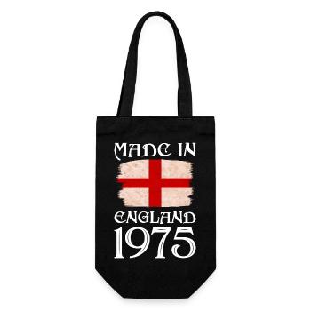 Made in England 1975 - St George's Day - English - Gift Bag for Bottles - black - Front