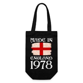 Made in England 1978 - St George - For Englishman - Gift Bag for Bottles - black - Front