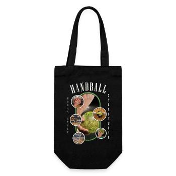 Handball Handball Player Handball Sport Fan - Gift Bag for Bottles - black - Front