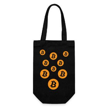 Crypto Bitcoin Trading - Sac à bouteille - noir - Devant