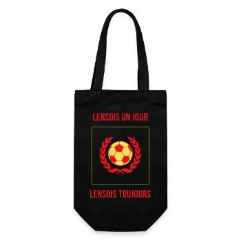 Lensois un jour lensois toujours - Sac à bouteille - noir - Devant