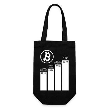 Crypto Bitcoin Trading - Sac à bouteille - noir - Devant
