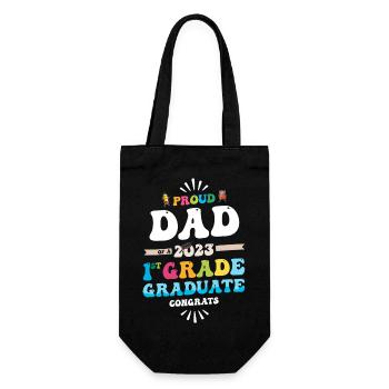 Fier papa d’une promotion de 1re année de 2023 - Sac à bouteille - noir - Devant