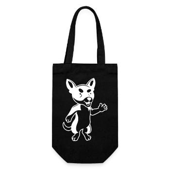 CHIEN CHAT ANIMAL DE COMPAGNIE - Sac à bouteille - noir - Devant