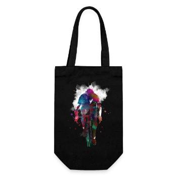Cycling #cycling #sport #bike - Gift Bag for Bottles - black - Front