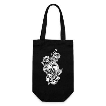 Trop tard // zu spät // Illustration - Sac à bouteille - noir - Devant