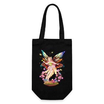 Femme fée Yôsei - Sac à bouteille - noir - Devant