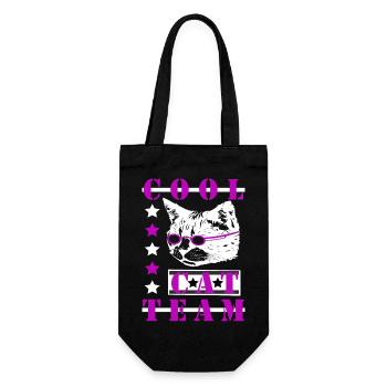 Colles Cat Team - Gift Bag for Bottles - black - Front