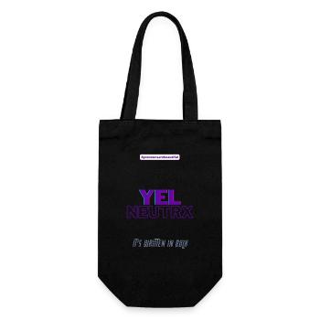 #pronounsarebeautiful yel/neutrx - Sac à bouteille - noir - Devant