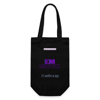 #pronounsarebeautiful em/neutrx - Sac à bouteille - noir - Devant