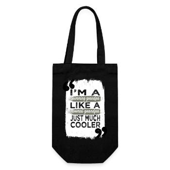 sports present funny swim tshirts swimsuit tshirts - Gift Bag for Bottles - black - Front
