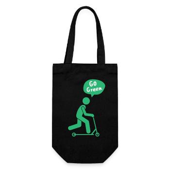Go Green E-Scooter - Sac à bouteille - noir - Devant