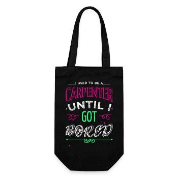 gift idea funny quote sabrina carpenter tshirts - Geschenkbeutel für Flaschen - Schwarz - Vorne