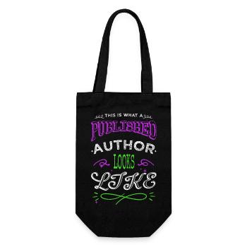 rédacteur blague auteur livre geek littéraire - Sac à bouteille - noir - Devant