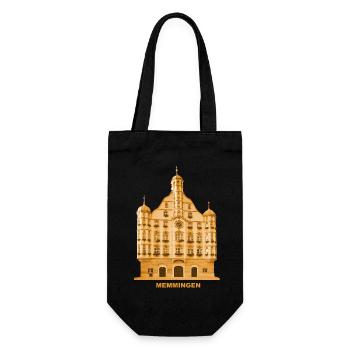 Hôtel de ville de Memmingen Souabe Bavière - Sac à bouteille - noir - Devant