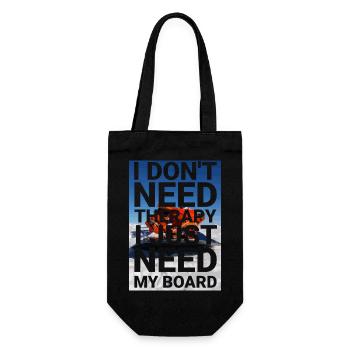 Ride Therapy - Gift Bag for Bottles - black - Front