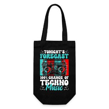 House Rave Music Music Energy - Sac à bouteille - noir - Devant
