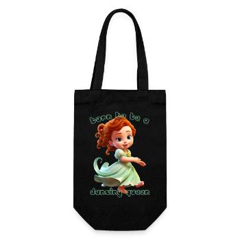 Born To Be A Dancing Queen - Gift Bag for Bottles - black - Front