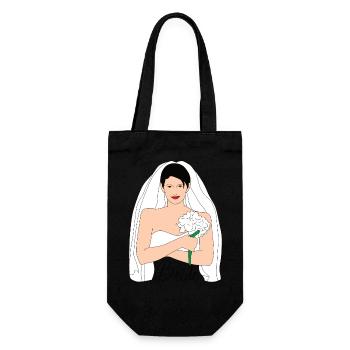 Noir de mariée - Sac à bouteille - noir - Devant