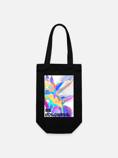 Soyez coloré - Sac à bouteille - noir