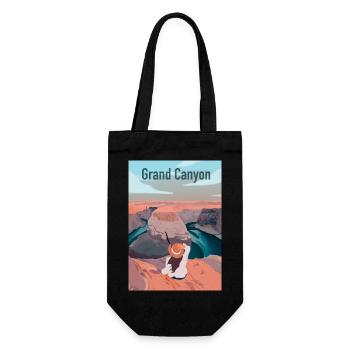 Grand canyon - Sac à bouteille - noir - Devant