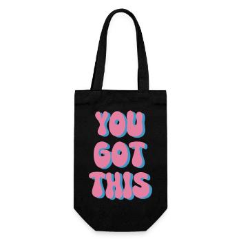 Vous avez ce graphique - Sac à bouteille - noir - Devant