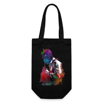 Billiard player #snooker - Gift Bag for Bottles - black - Front