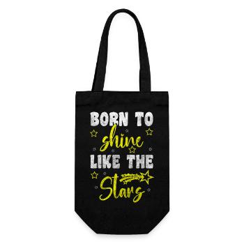 Starry Sky Sky Dream Moon - Gift Bag for Bottles - black - Front
