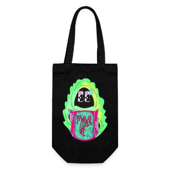 MASTER LIFE - Gift Bag for Bottles - black - Front