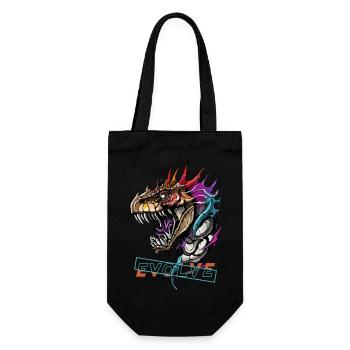 Dragon's Evolution Roar - Gift Bag for Bottles - black - Front