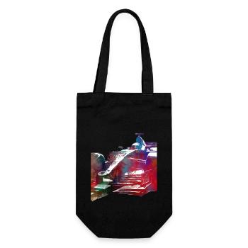 Courses #racing #sport - Sac à bouteille - noir - Devant