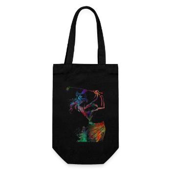 Sport des joueurs de golf #golf #sport - Sac à bouteille - noir - Devant