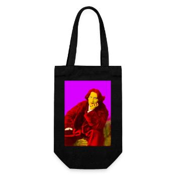 Wilde Pop Art - Gift Bag for Bottles - black - Front