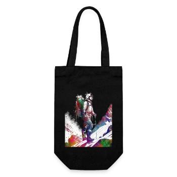 Mountaineer sport art #sport - Gift Bag for Bottles - black - Front