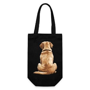 Labrador Retriever - Sac à bouteille - noir - Devant