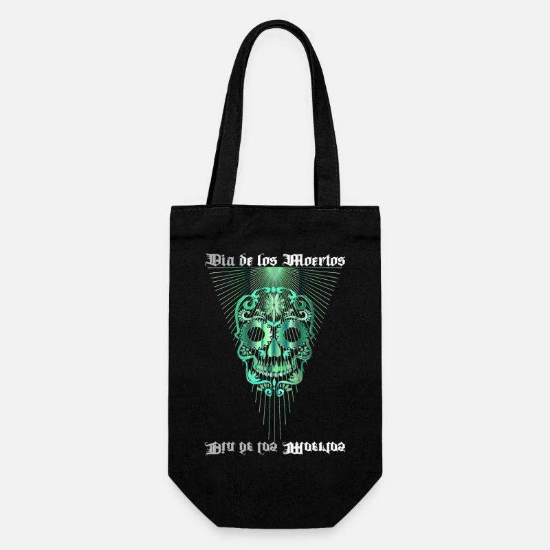 dia de los muertos - Geschenkbeutel für Flaschen - Schwarz