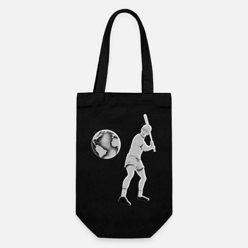 Between Reality and Fantasy: Terrest Baseball - Gift Bag for Bottles - black