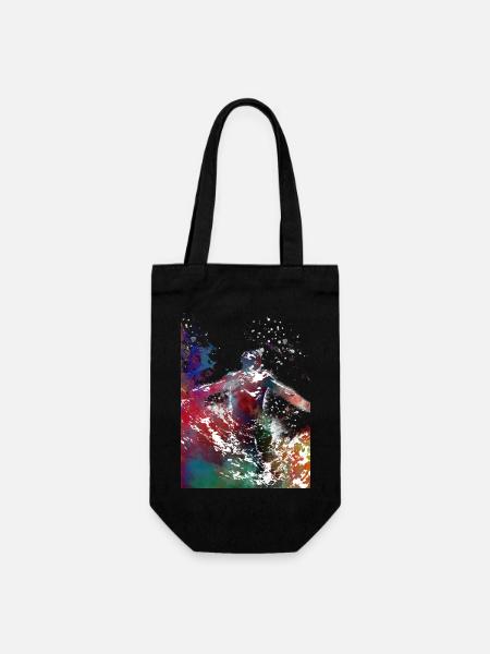Swimmer sport art #swimmer #sport - Gift Bag for Bottles - black