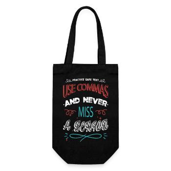 jokes cups book lover editer reading quote - Geschenkbeutel für Flaschen - Schwarz - Vorne