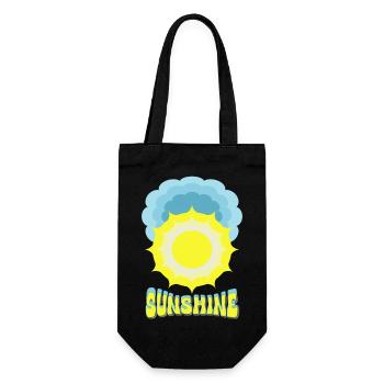 Soleil Soleil - Sac à bouteille - noir - Devant