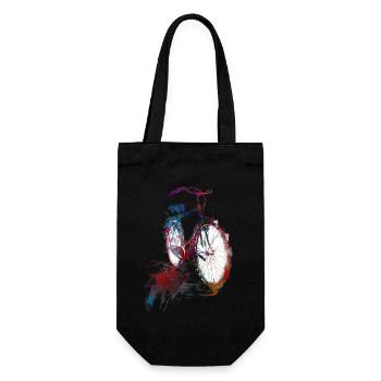 Cycling #cycling #sport #bike - Gift Bag for Bottles - black - Front
