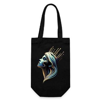 The Queen | Archetype - Gift Bag for Bottles - black - Front