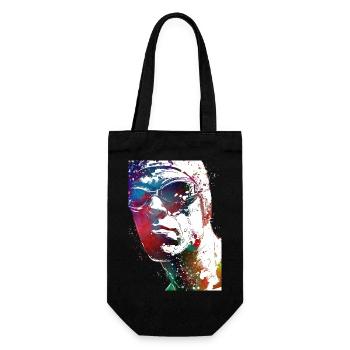 Schwimmsport #swimmer #sport - Geschenkbeutel für Flaschen - Schwarz - Vorne