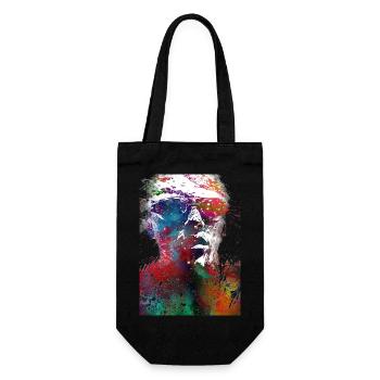 Schwimmsport #swimmer #sport - Geschenkbeutel für Flaschen - Schwarz - Vorne
